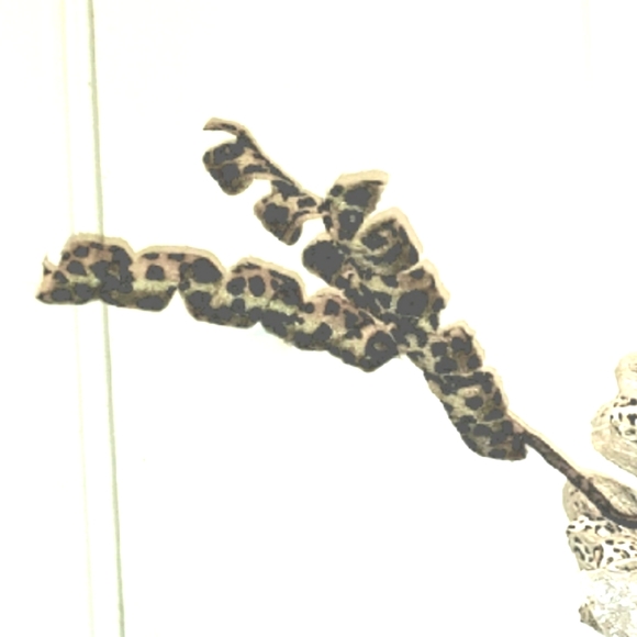 Chrustmas Winter Snowman Wreath Christmas Leopard Cheetah Print - Picture 6 of 7